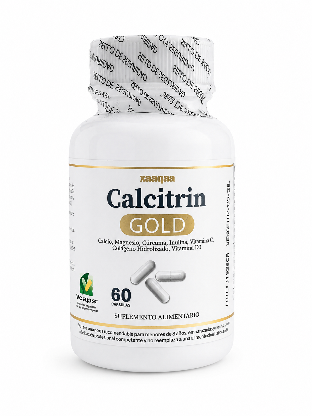 Calcitrin Gold - Apoyo Para Huesos y Articulaciones