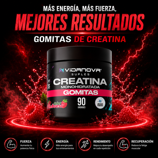 GOMITAS CREATINA - 90 UNID