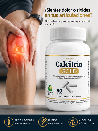 Calcitrin Gold - Apoyo Para Huesos y Articulaciones