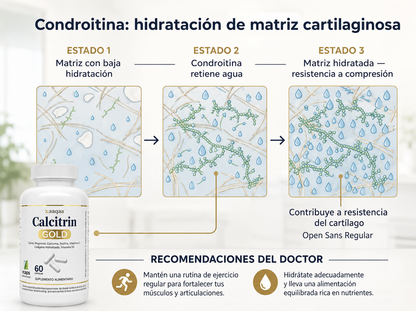 Calcitrin Gold - Apoyo Para Huesos y Articulaciones