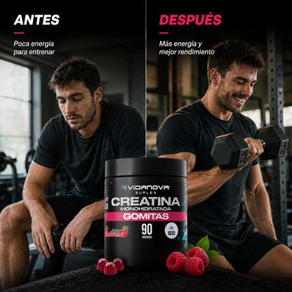 GOMITAS CREATINA - 90 UNID