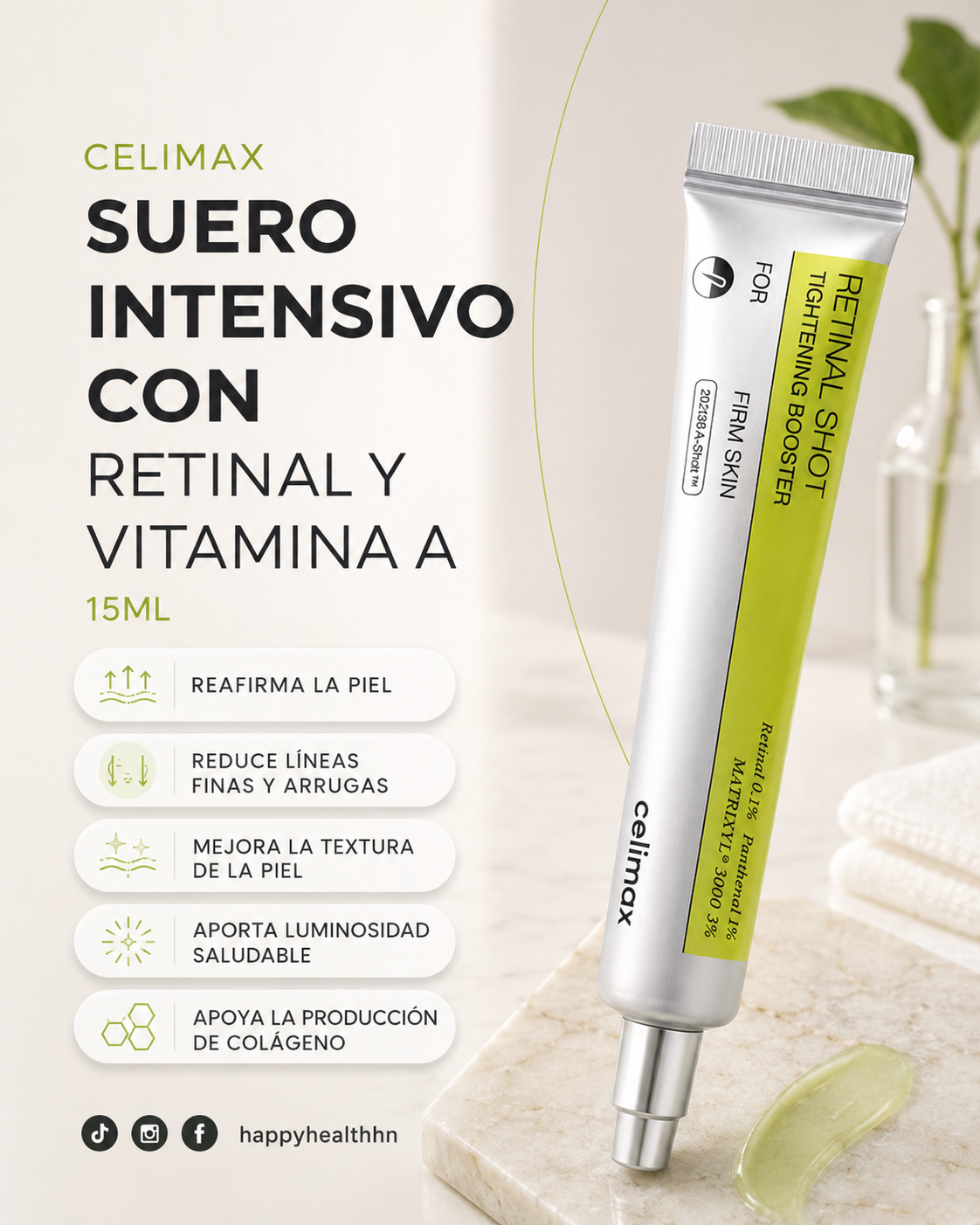 Retinal Shot Celimax - Oferta Especial 2x1
