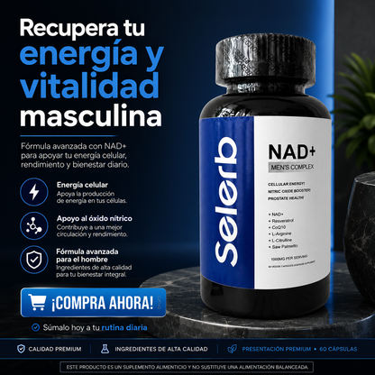 SELERB NAD+ RESVERATROL X 60 CAPS