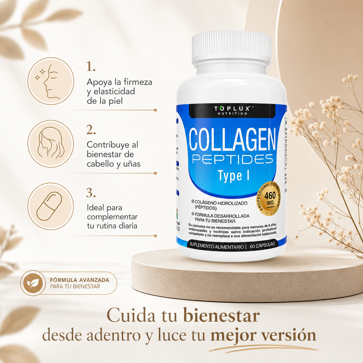 COLLAGEN PEPTIDES TYPE I - COLAGENO