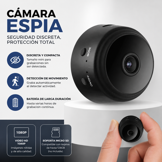 Mini Camara Espia De Seguridad