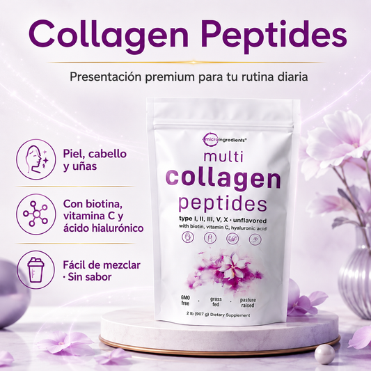 Multi - Collagen - Peptides 5en1 Beauty Woman and Men