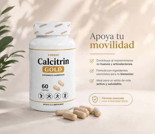 Calcitrin Gold - Apoyo Para Huesos y Articulaciones